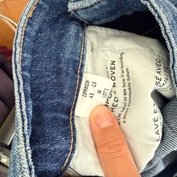 Frame Jeans 70s seamed high-rise straight-leg jeans Lago Di Como - Picture 5 of 6